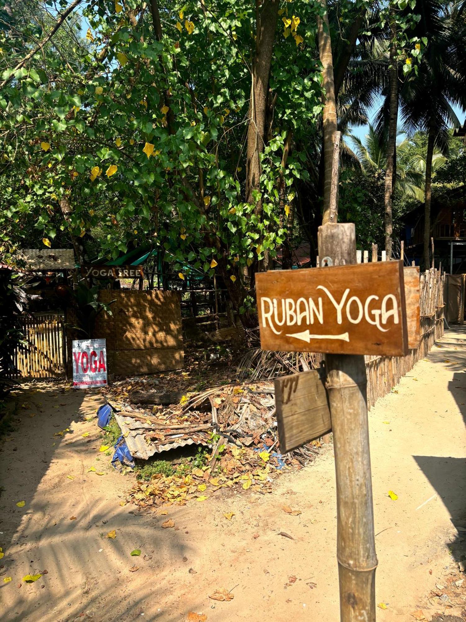 Ruban Yoga Otel Palolem Dış mekan fotoğraf